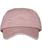 Native Spirit Washed Destroy Cap with Distressed Detailing and Vintage Style Finish