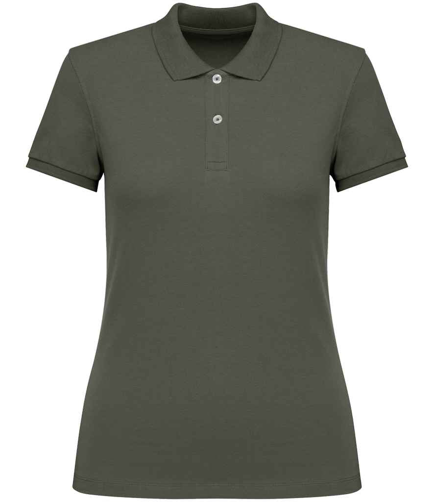 Native Spirit Ladies Piqué Polo Shirt – Classic Fit, Breathable Fabric, Everyday Comfort