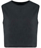 Native Spirit Ladies Cropped Tank Top in Washed Soft Fabric with Casual Comfort Fit