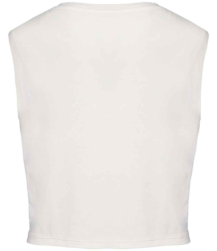 Native Spirit Ladies Cropped Tank Top in Washed Soft Fabric with Casual Comfort Fit