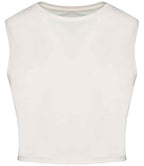 Native Spirit Ladies Cropped Tank Top in Washed Soft Fabric with Casual Comfort Fit