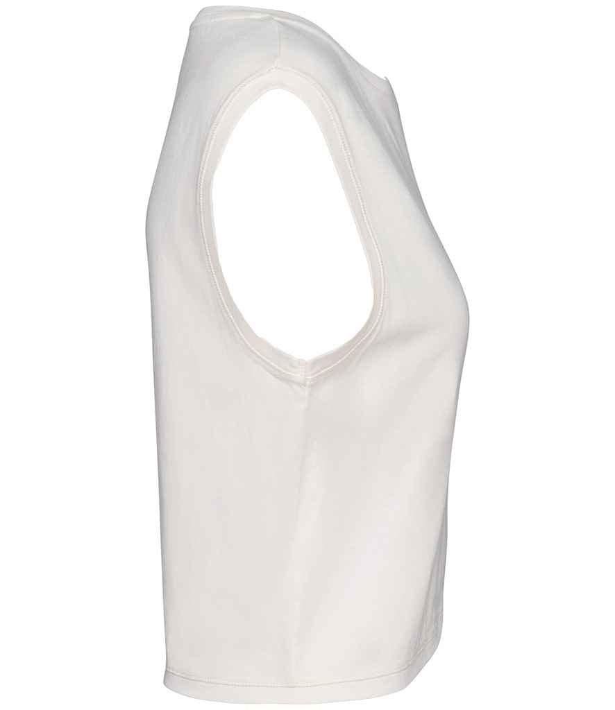 Native Spirit Ladies Cropped Tank Top in Washed Soft Fabric with Casual Comfort Fit