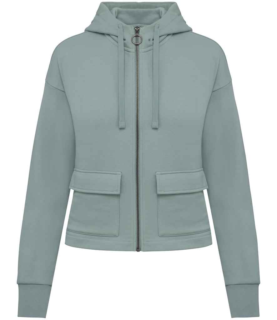 Native Spirit Ladies Full Zip Hooded Sweatshirt with Comfortable Fit and Stylish Design
