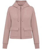 Native Spirit Ladies Full Zip Hooded Sweatshirt with Comfortable Fit and Stylish Design