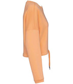 Native Spirit Ladies Oversized Cropped Sweatshirt with Comfortable Relaxed Fit