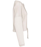 Native Spirit Ladies Oversized Cropped Sweatshirt with Comfortable Relaxed Fit