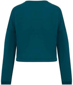 Native Spirit Ladies Oversized Cropped Sweatshirt with Comfortable Relaxed Fit
