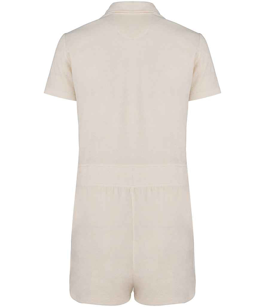Native Spirit Ladies Terry Towel Short Overall in Soft, Comfortable Fabric for Everyday Wear