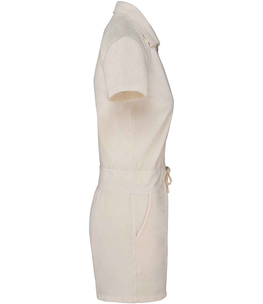 Native Spirit Ladies Terry Towel Short Overall in Soft, Comfortable Fabric for Everyday Wear
