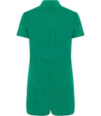 Native Spirit Ladies Terry Towel Short Overall in Soft, Comfortable Fabric for Everyday Wear