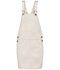Native Spirit Ladies Dungarees Dress | Ivory