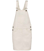 Native Spirit Ladies Dungarees Dress | Ivory
