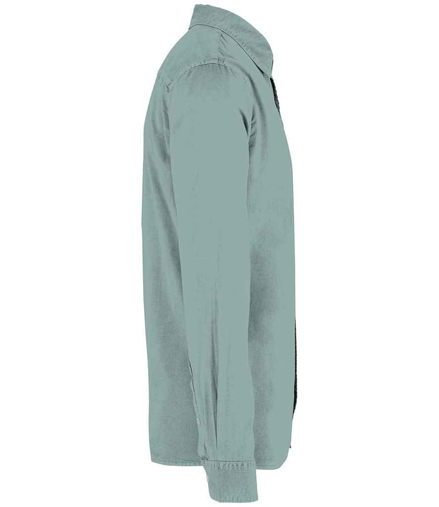 Native Spirit Washed Long Sleeve Shirt in a Soft, Vintage-Inspired Washed Finish