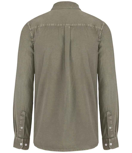 NS502 Washed Pale Khaki Back