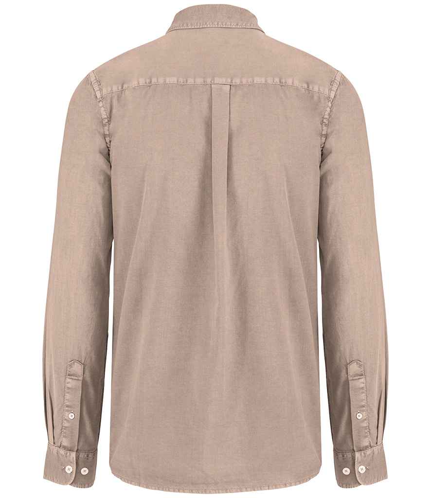 Native Spirit Washed Long Sleeve Shirt in a Soft, Vintage-Inspired Washed Finish