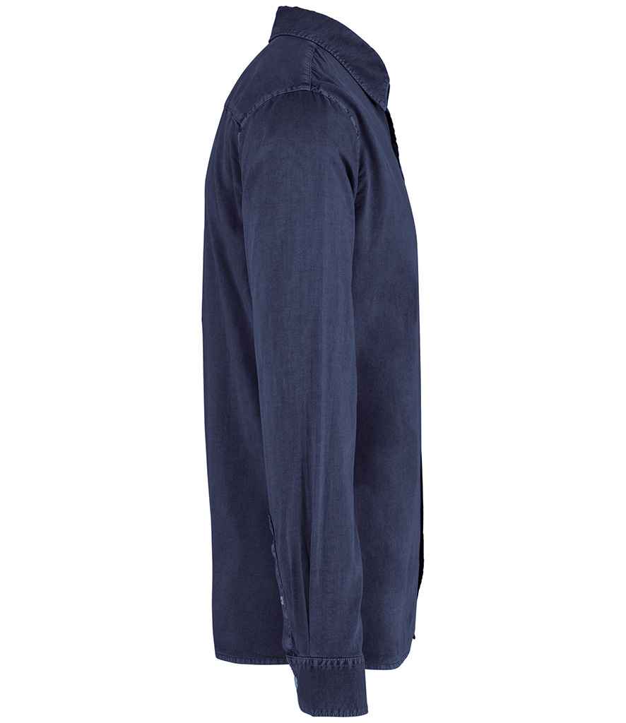 Native Spirit Washed Long Sleeve Shirt in a Soft, Vintage-Inspired Washed Finish