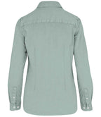 Native Spirit Ladies Washed Long Sleeve Shirt with Classic Washed Finish and Comfortable Fit