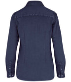 Native Spirit Ladies Washed Long Sleeve Shirt with Classic Washed Finish and Comfortable Fit