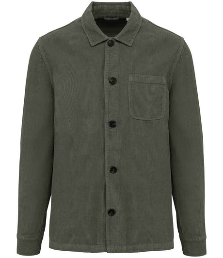 NS603 Washed Organic Khaki Front