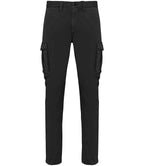 Native Spirit Washed Cargo Trousers with Durable Fabric and Relaxed Fit