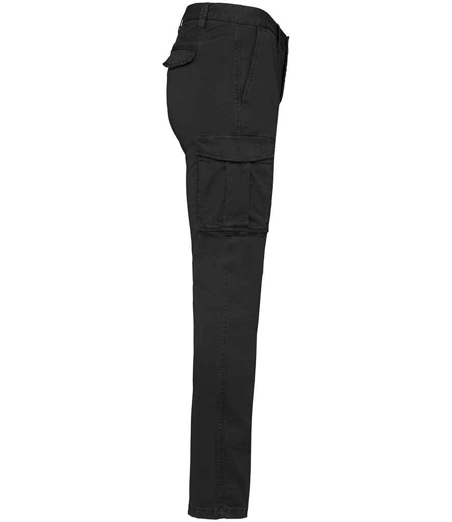 Native Spirit Washed Cargo Trousers with Durable Fabric and Relaxed Fit