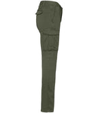 Native Spirit Washed Cargo Trousers with Durable Fabric and Relaxed Fit