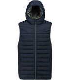 Proact Hooded Padded Bodywarmer | Navy