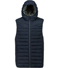 Proact Hooded Padded Bodywarmer | Navy