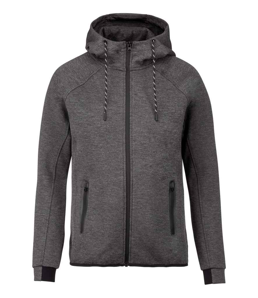 Proact Performance Hooded Jacket | Deep Grey Heather
