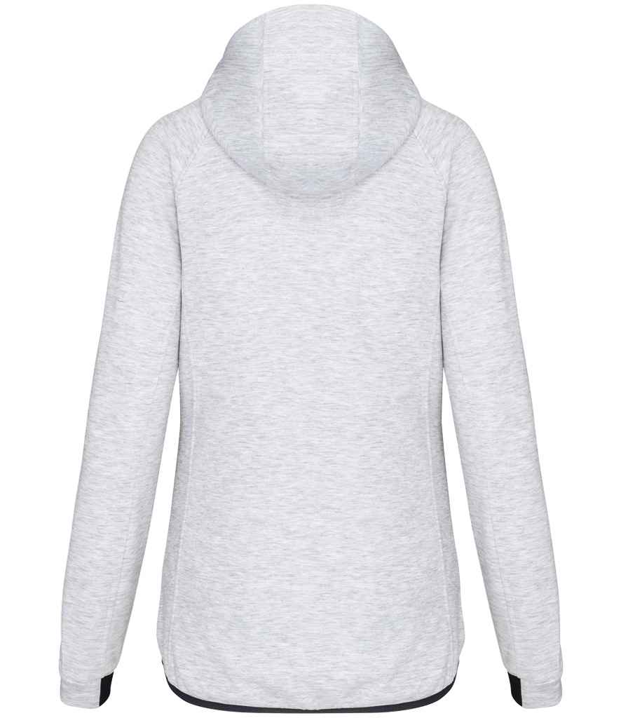 Proact Ladies Performance Hooded Jacket | Ash Heather