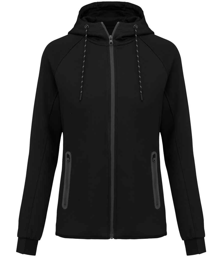 Proact Ladies Performance Hooded Jacket | Black