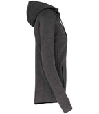 Proact Ladies Performance Hooded Jacket | Deep Grey Heather