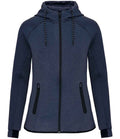 Proact Ladies Performance Hooded Jacket | French Navy Heather