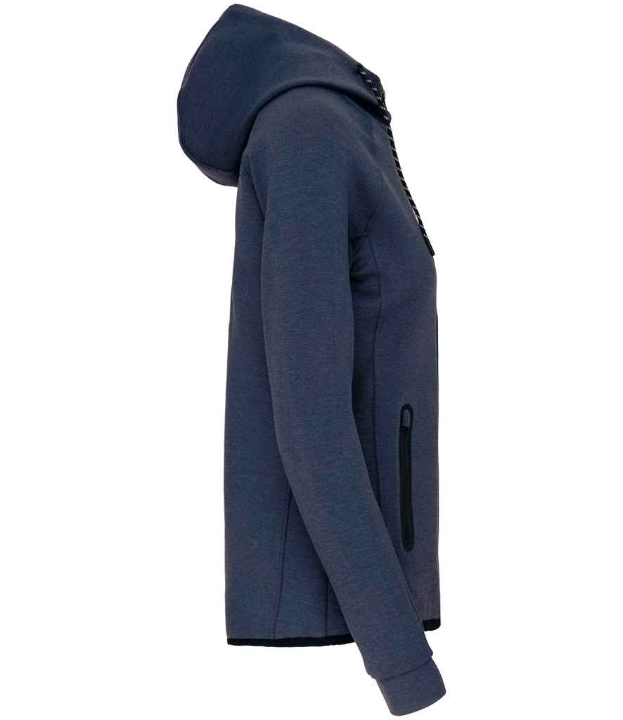 Proact Ladies Performance Hooded Jacket | French Navy Heather