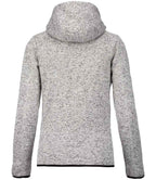 Proact Ladies Heather Hooded Jacket | Light Grey Melange