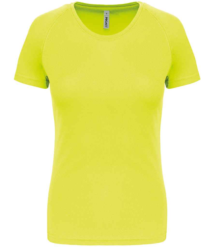 Proact Ladies Performance T-Shirt | Fluorescent Yellow