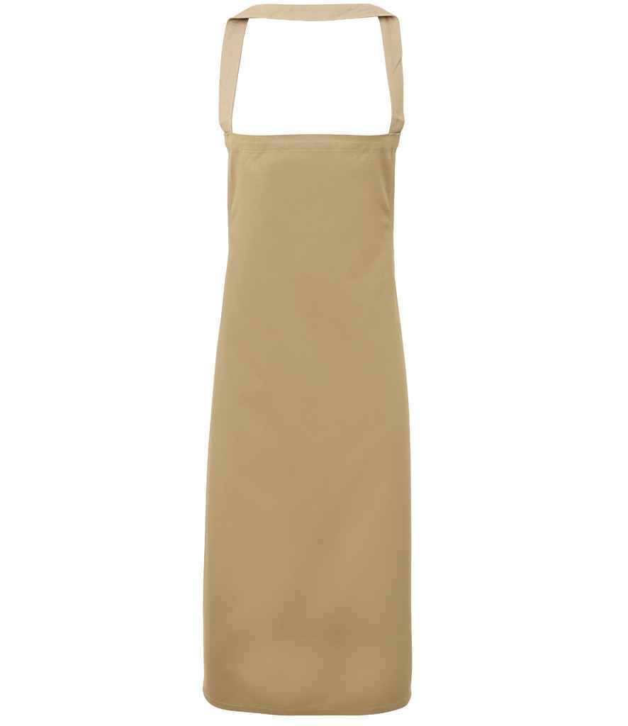 Premier Organic Cotton Bib Apron in a Range of Premium Colors and Durable Fabrics