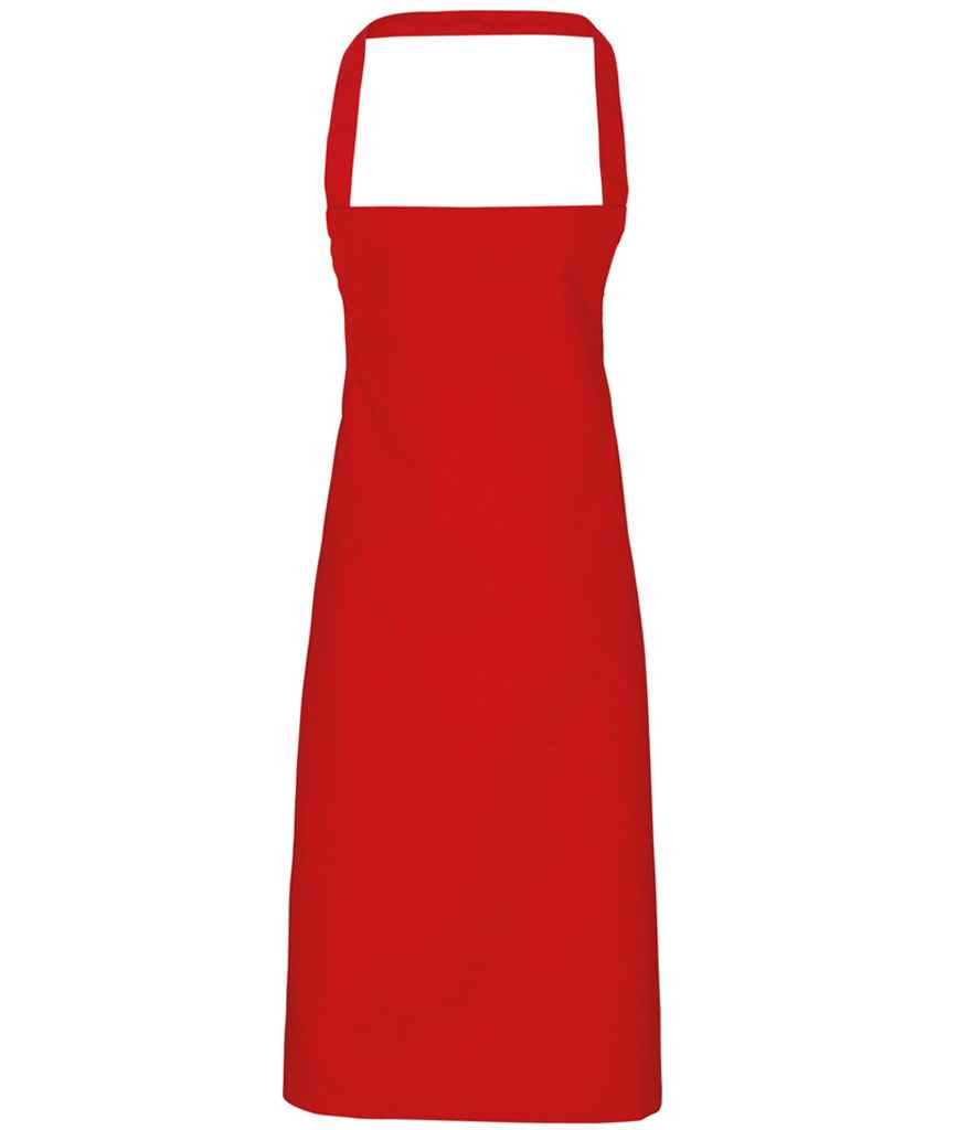 Premier Organic Cotton Bib Apron in a Range of Premium Colors and Durable Fabrics