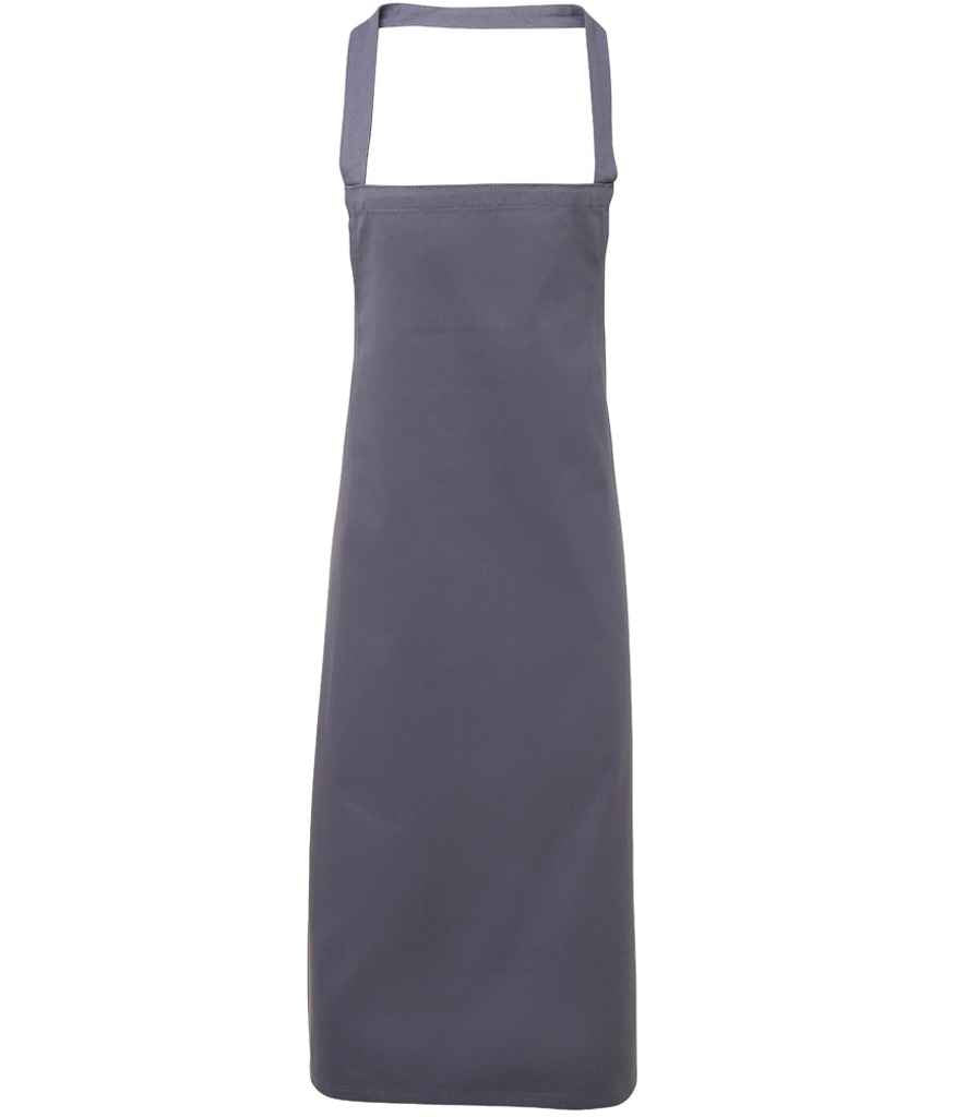 Premier Organic Cotton Bib Apron in a Range of Premium Colors and Durable Fabrics