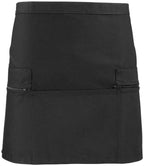 Premier Zip Pocket Waist Apron | Black