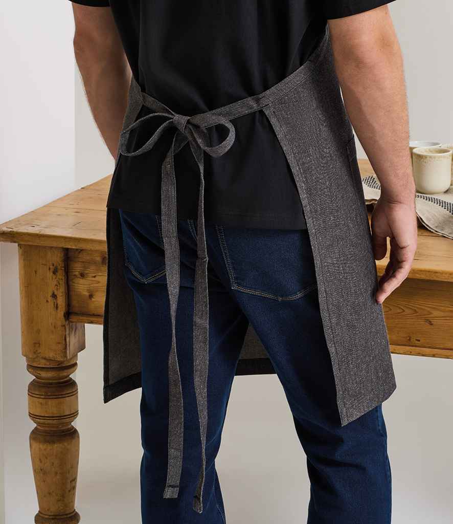 Premier Fairtrade Organic Cotton Denim Bib Apron in Durable, High-Quality Fabric