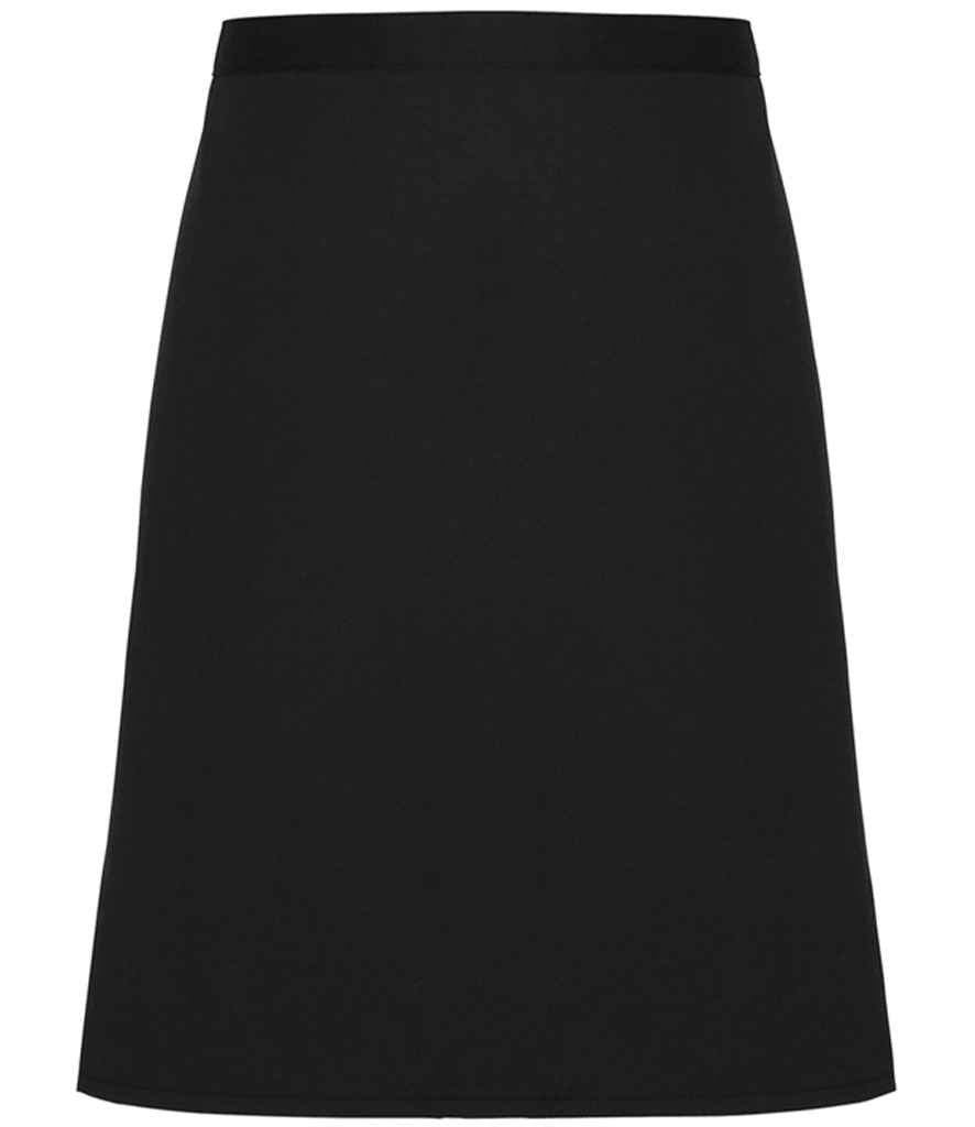 Premier Fairtrade Organic Cotton Waist Apron | Black