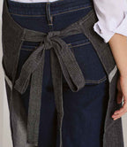Premier Regenerate Bib Apron in Durable Denim Fabric with Adjustable Straps and Front Pocket