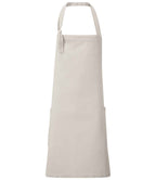 Premier Regenerate Bib Apron in Durable Denim Fabric with Adjustable Straps and Front Pocket