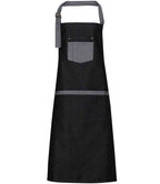 Premier Domain Bib Apron | Durable Denim Workwear for Professional Use