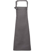 Premier Calibre Bib Apron with Adjustable Neck Strap and Front Pockets for Professional Use