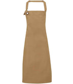 Premier Calibre Bib Apron with Adjustable Neck Strap and Front Pockets for Professional Use