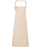 Premier Calibre Bib Apron with Adjustable Neck Strap and Front Pockets for Professional Use