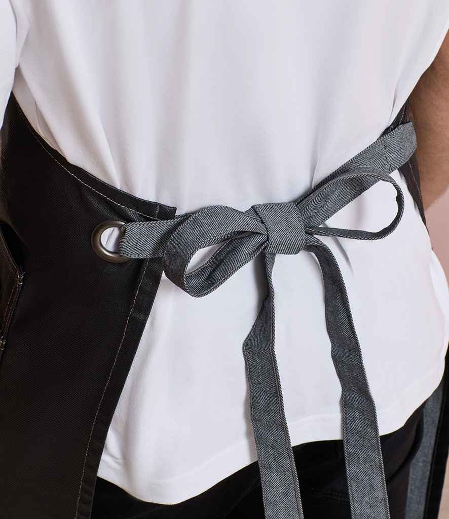 Premier District Bib Apron | Durable Denim Workwear for Professional and Casual Use