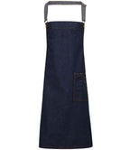 Premier District Bib Apron | Durable Denim Workwear for Professional and Casual Use